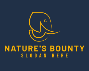 Wild Elephant Safari Logo