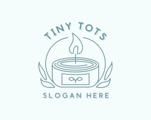 Scented Candle Souvenir Logo