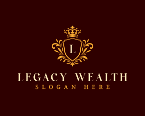 Royal Shield Wealth logo design