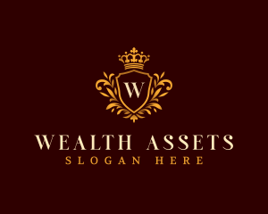 Royal Shield Wealth logo design