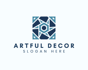 Tile Floor Pattern logo design