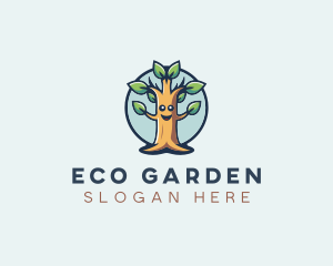 Eco Garden Planting logo design