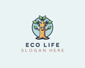 Eco Garden Planting logo design