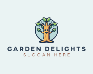 Eco Garden Planting logo design