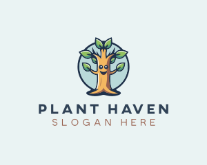 Eco Garden Planting logo design