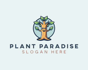 Eco Garden Planting logo design