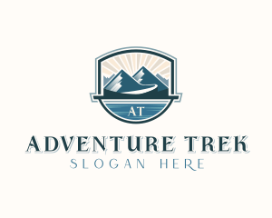 Summit Adventure Trekking logo design