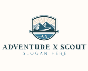 Summit Adventure Trekking logo design