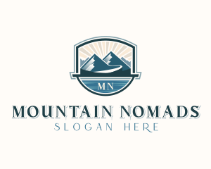 Summit Adventure Trekking logo design