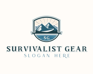 Summit Adventure Trekking logo design