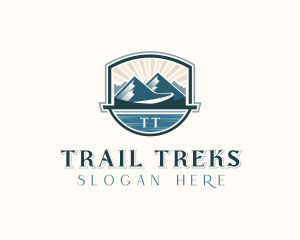 Summit Adventure Trekking logo design