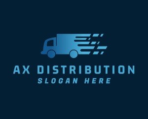 Express Delivery Truck logo design