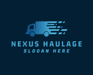 Express Delivery Truck logo design