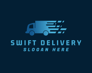 Express Delivery Truck logo design