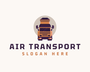 Truck Transport Freight logo design