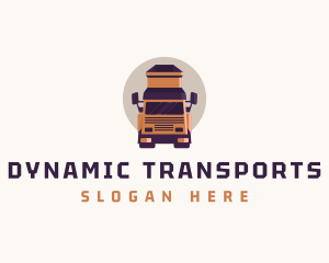 Truck Transport Freight logo design