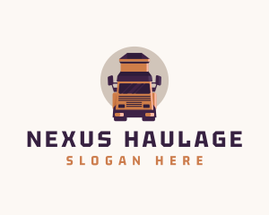 Truck Transport Freight logo design