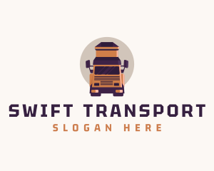 Truck Transport Freight logo design