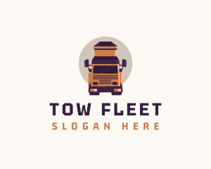 Truck Transport Freight logo design