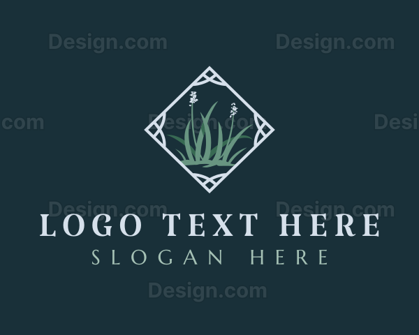 Floral Garden Landscaping Logo