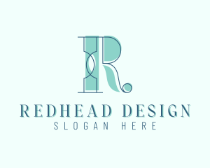 Creative Boutique Letter R logo design