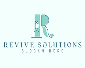 Creative Boutique Letter R logo design