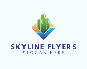 Skyscraper City Building  logo design