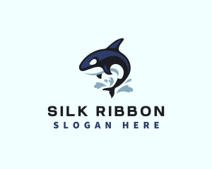 Wild Orca Whale logo design