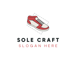 Fashion Footwear Shoe logo design