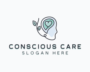 Mental Health Mindfulness logo design