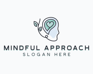 Mental Health Mindfulness logo design