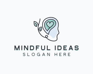 Mental Health Mindfulness logo design