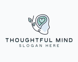 Mental Health Mindfulness logo design