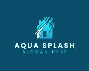 House Pressure Washer logo design