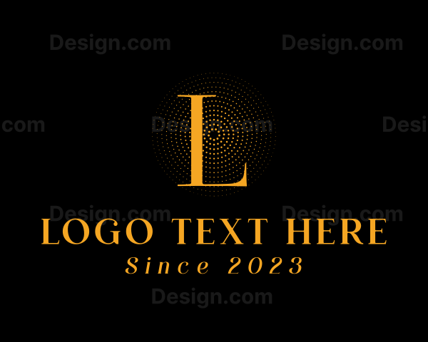 Professional Luxury Lounge Logo