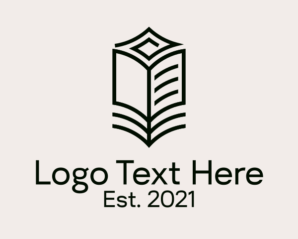 Library logo example 3