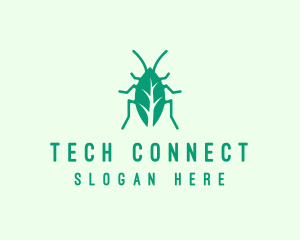 Green Leaf Cockroach logo