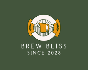 Kombucha Brewery Pitcher logo