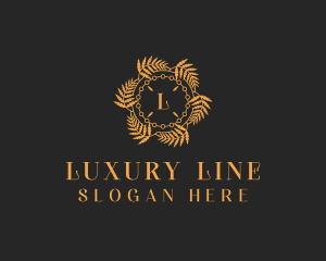 Luxury Floral Boutique logo design