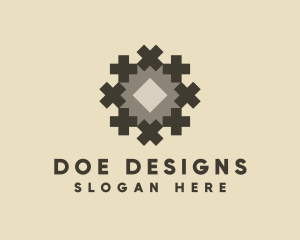 Flooring Design Pattern logo design