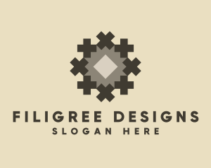 Flooring Design Pattern logo design