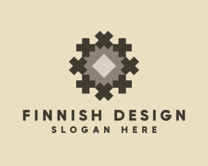 Flooring Design Pattern logo design