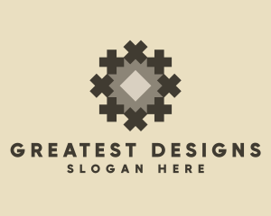 Flooring Design Pattern logo design