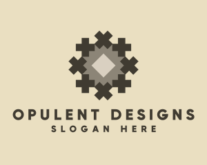 Flooring Design Pattern logo design