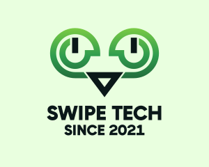 Owl Power Tech  logo design