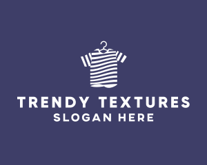 Striped Tee Shirt logo design