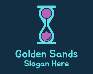 Sand Timer Clock  logo