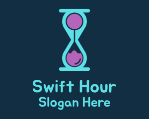 Sand Timer Clock  logo