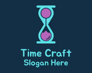 Sand Timer Clock  logo