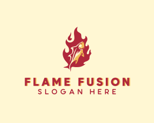 Hot Grill Fish logo design